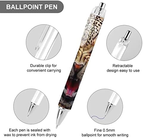 Ljuta leopard kuglačka olovka olovka za uvlačenje olovke za uvlačenje olovke za muškarce 1 PCS
