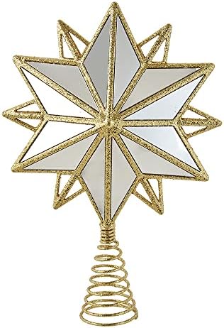 13,5-inčni akrilni zlatni zvjezdani stablo Topper