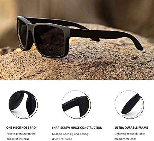 Maxjuli polarizirane sunčane naočale za muškarce i žene, UV400 zaštitne naočale za sunčanje, idealno za vožnju biciklom i