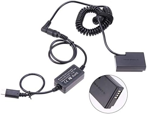 Fotga napajanje banka USB Type-C adapter za napajanje s LP-E17 lutka baterija DR-E18 DC spoj za Canon EOS R8 R10 RP R50 77D