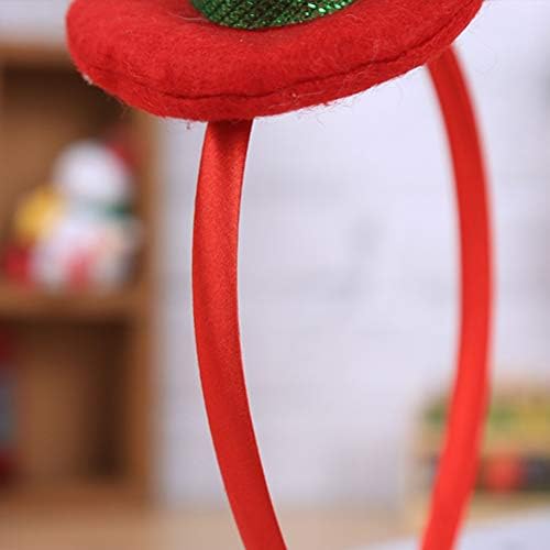 2pcs božićna kapa traka za glavu Božićna zabava obruč za kosu Božićna Ukrasna pokrivala za glavu večernja pokrivala za glavu