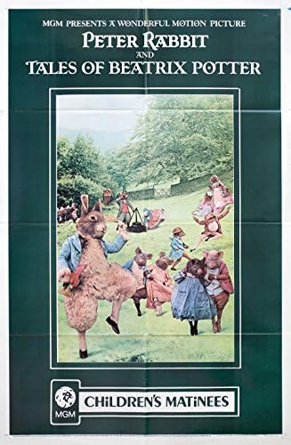 Peter Rabbit i Tales of Beatrix Potter R1973 U.S. One List Plakat