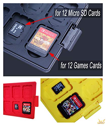 Slučaj Mudevil Premium Game Card - Super Smash Bros.Ultimate - Prijenosni šok -otporni za Nintendo Switch pribor