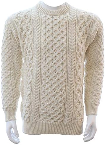 Aran džemper irski kabel pletenica merino vuna džemper pletenica u Irskoj
