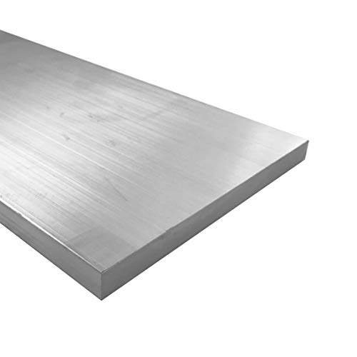 Aluminijska ravna šipka 1/2 9, ploča 6061, duljina 1, obradak za glodanje 96511