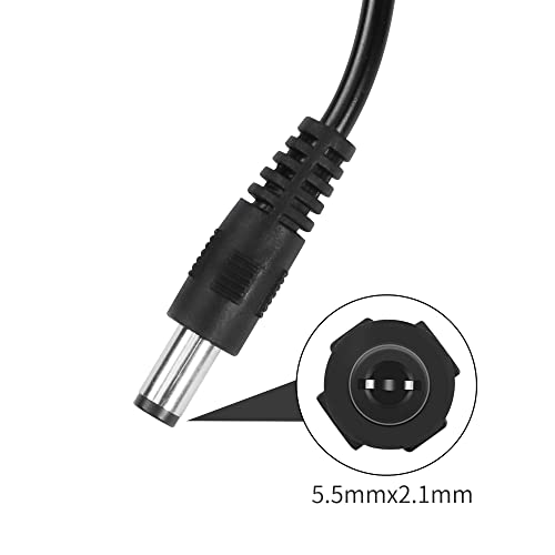 Yacsejao USB DC 5V do 12V Pojačajte se kabel za napajanje USB kabel s DC priključkom 5,5 x 2,1 mm za ventilator LED svjetla