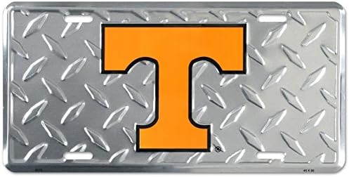 Sveučilište Hangtime u Tennessee Diamond Cut NCAA limen registarska tablica