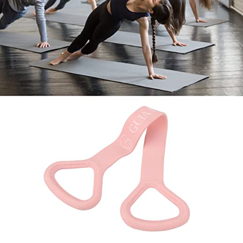 Stretch fitness pojas, slika 8 pojasa otpornosti elastična prijenosna silikonska joga za vježbanje za vježbanje ramena