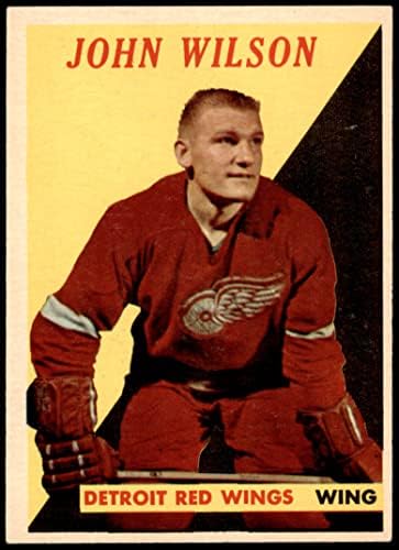 1958. Topps 22 Johnny Wilson Detroit Red Wings Ex/Mt Red Wings