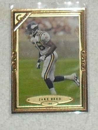 Jake Reed 1997 Topps Gallery NFL Football Card 104