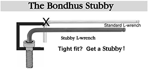 7/32 BRITEGUARD PL Stubby Ball End l-wench oznaka/barkodirano