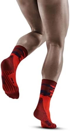CEP muške posade rezalo je čarape za atletske performanse - Srednje rezne čarape