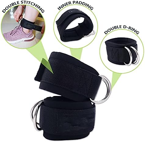 Vezovi za opremu za teretanu s kabelom za fitness ručke za teretanu i set traka za gležanj trake za otpor hvataljke za vježbanje