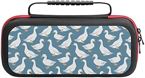 Smiješna bijela patka tiskana vreća za pohranu kućišta za prekidač Lite & Accessories Travel prijenosni