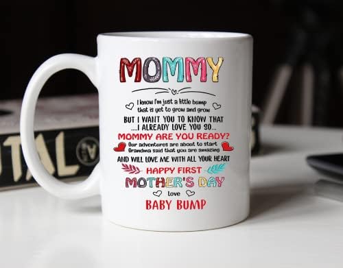 Mama, Sretan prvi Majčin dan od keramičkih šalica za majčinstvo, Pokloni za trudnoću, najava trudnoće, poklon za mamu od