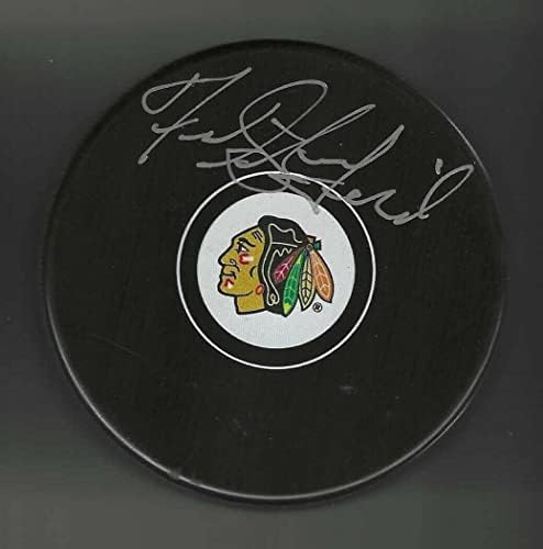 Fred Stanfield potpisao je pak Chicago Blackhocks - NHL pakove s autogramima