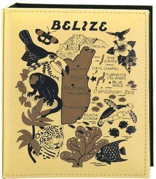 Belize karta utisnuta foto album 200 fotografija / 4x6