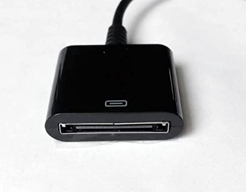 Priključenje 30pin žensko na USB 2.0 ženski kabel za naboj podataka 15cm crno