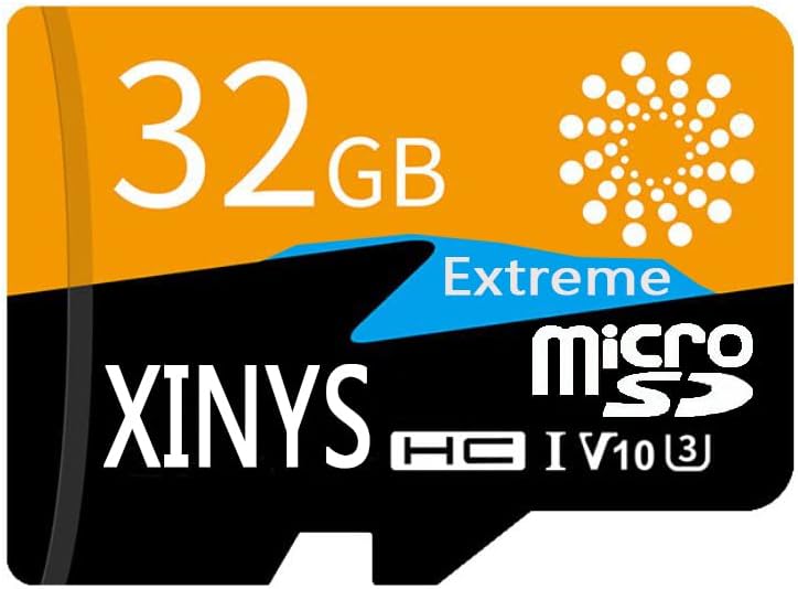 Karta XinYS Micro SD, Micro SD kartica od 32 GB, 4K Video Pro, GoPro, video Nadzor, Kamere sigurnosti, Akcijske skladište,
