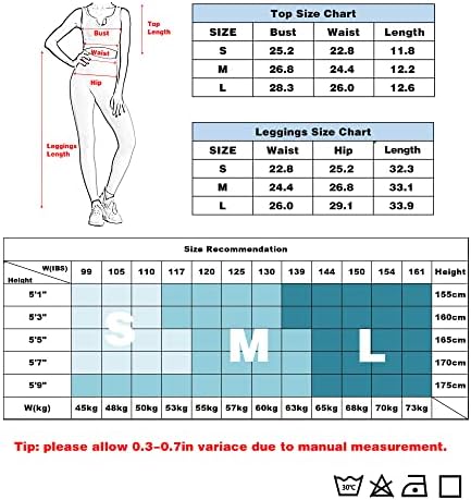 Besprijekorne odjeće za vježbanje rebrasti setovi za žene Sport grudnjak za usjev + gamašice s visokim strukom u teretani