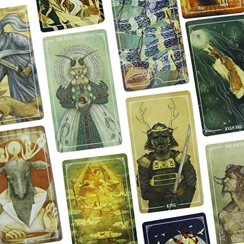 NightCity Ostara Tarot: 78 Fairy Tale Fantasy Style kartice, tema prirode i divljine, 4.34 * 2.37