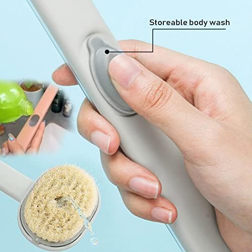 Tuš za tuširanje četka dugačka ručka masaža za čišćenje četkice za čišćenje pilinga prljavštinu četka za tijelo za pranje