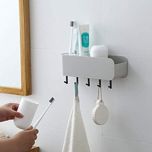 Tfiiexfl držač za čašu za zube - kupaonica zidni nosač nosača četkica za zube Višenamjenski nosač za skladištenje zuba