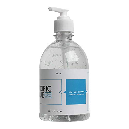 Gel sanitizer za ruke od mumbo-a, bez boja i mirisa, 43341, 455 ml u bočici, 12 bočica u pakiranju
