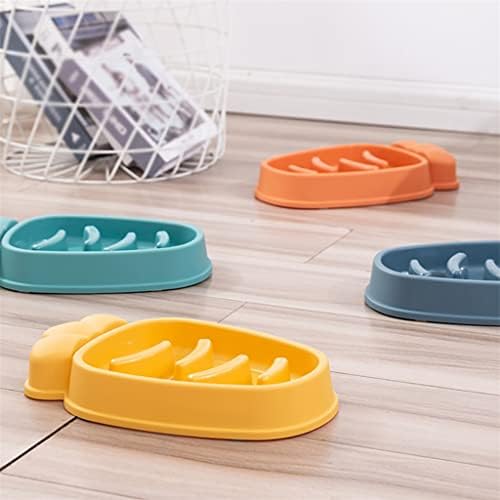 Zdjela za sporo hranjenje kućnih ljubimaca u obliku mrkve plastična zdjela za sporo hranjenje štenaca uređaj za hranjenje