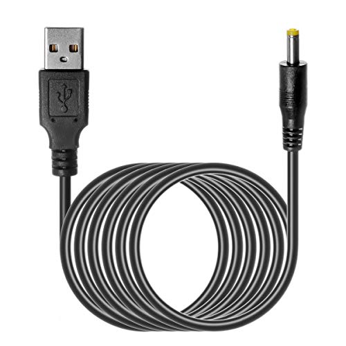 TENINYU USB 2.0 Mužjak do DC 4,0x1,7 mm 5 volt 24AWG DC SAVJETNICA POWER kabel 3ft, 2pack