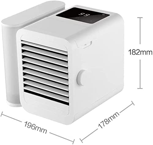Prijenosni klima uređaj, mali klima uređaj bez lopatice ventilatora, osobni hladnjak zraka s beskonačnom regulacijom brzine,
