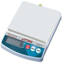Optima Scales OPK-P5000 Kompaktna ravnoteža digitalne preciznosti, 5000g x 2G, plastična tava