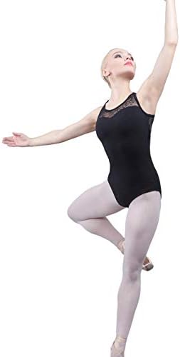 Ples omiljena gimnastika djevojke i ženskog leotarda, backless balerina plesna odjeća 01d0057