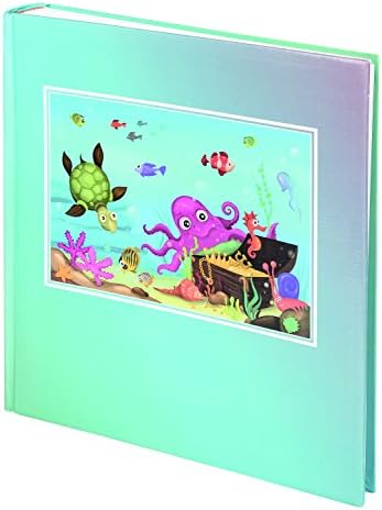 Idena 541121 Baby Under the More svijet je prepun albuma u boji ribe, 50 stranica s pergaminom