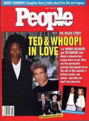 Ted Danson Whoopi Goldberg Culture Club Boy George 1993 People Magazine