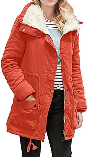 Foviguo zimski kaput, jakna s puhanjem dugih rukava za žene jednostavna jesen dugački pub patentni zatvarač solidne boje