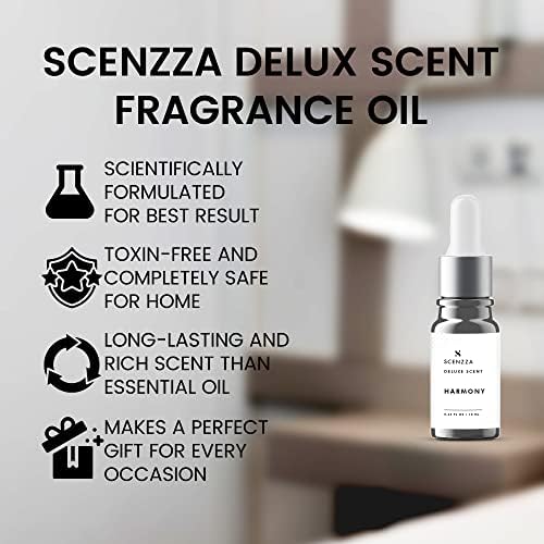Syneszza Deluxe Miris Miris Ulje za difuzor - vrhunska kvaliteta, jaka i dugotrajna aroma - ulje za miris posebno dizajnirano