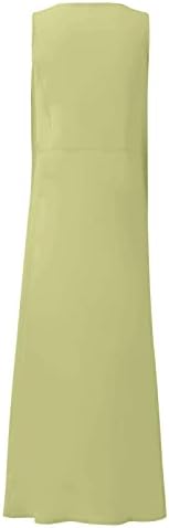 Haljine za žene 2023., žensko ljeto 2022 ležerna modna čvrsta pamučna i kratka rukava dugačka haljina
