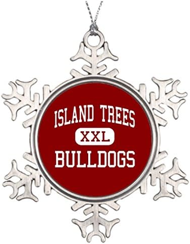 Ideje za ukrašavanje božićnih drvca Otočna stabla - Buldozi - visoki - levittown izvan ukrasa snježne pahuljice