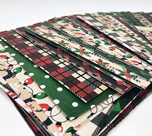 Pakovanje papira 6x6 uzorka - Sretan Božić - za 7 Spection Specialty Papir Specialty Papir jednostrani 6 x6 kolekcija uključuje