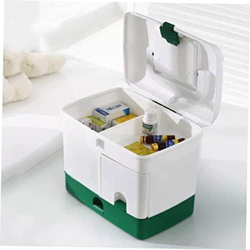 Cabilock prijenosna kutija za skladištenje lijek zaključavanje kutija lijek za zaključavanje lijeka Organizator za skladištenje