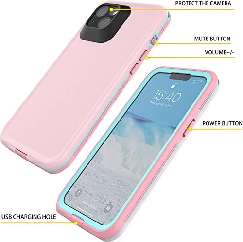 Pingtekor iPhone 14 Plus vodootporna futrola, maloprodajna ambalaža, IP68 Potpuni zapečaćeni zaštitni zaštitni zaštitni poklopac