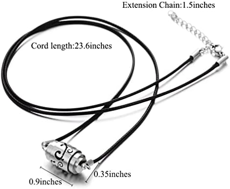 Ogrlica za difuzor esencijalnog ulja za aromaterapiju 316L Podesivi pendulum Aroma Ogrlica za podešavanje od nehrđajućeg