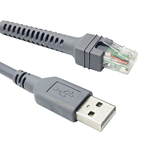 USB do 10-pinski RJ CABEL CAB-2208-UNS2 za skenere barkoda 7 stopa 2m ravno