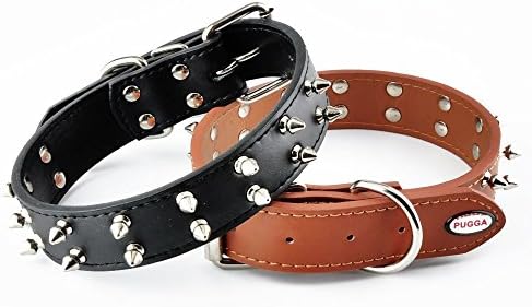 Benala 20-22 Veliki šiljci kožni za ogrlice za pse od psećeg ovratnika srednje ili veliki ogrlica za kućne ljubimce podesive