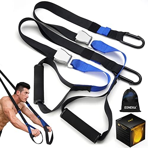 Trake otpornosti postavljene s ručkama, eoneka trake za trening otpora tjelesne težine, komplet trenera za fitness otpornosti