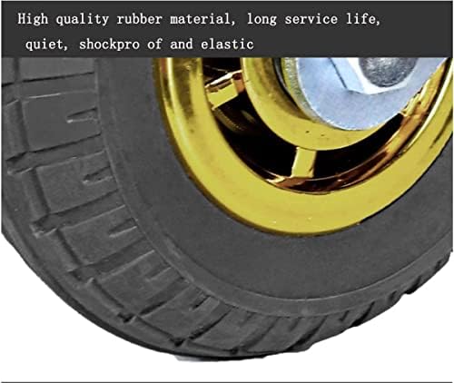 Umky kotači kotači 2 komada teškim okretnim kotačima za zamjenu kotača 4 5 6 6 8 gumenih kotača kuglični ležaj Kuglični ležaj