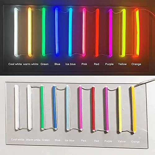 DVTEL AIGHT BET LED neonski znak, prilagođena igra osvijetljena dekor USB noćne svjetla akrilna neonska svjetla, zidni viseći