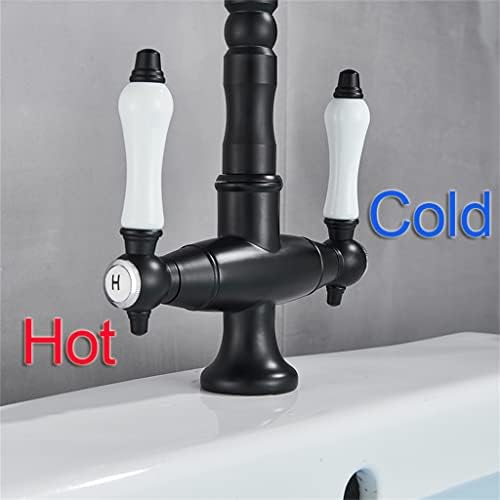 WSZTT mesingani bazen slavina sudopera Tople i hladna voda Mikser kupaonice Slavljenje za kupaonice Crne brazne dvostruke