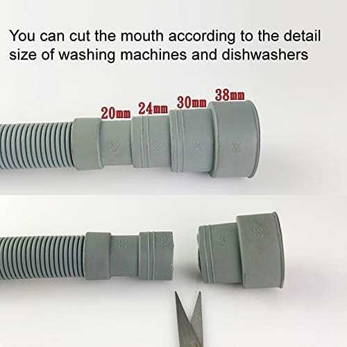 1 komad 4,9ft Univerzalno pranje stroj za pravljenje ekstenzija crijeva za pranje perilica za pranje posuđa za pranje posuđa